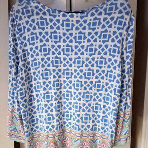 Ruby Road multi color 2X shirt